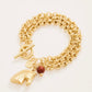 Spartina 449 Trixie Toggle Bracelet-Gold