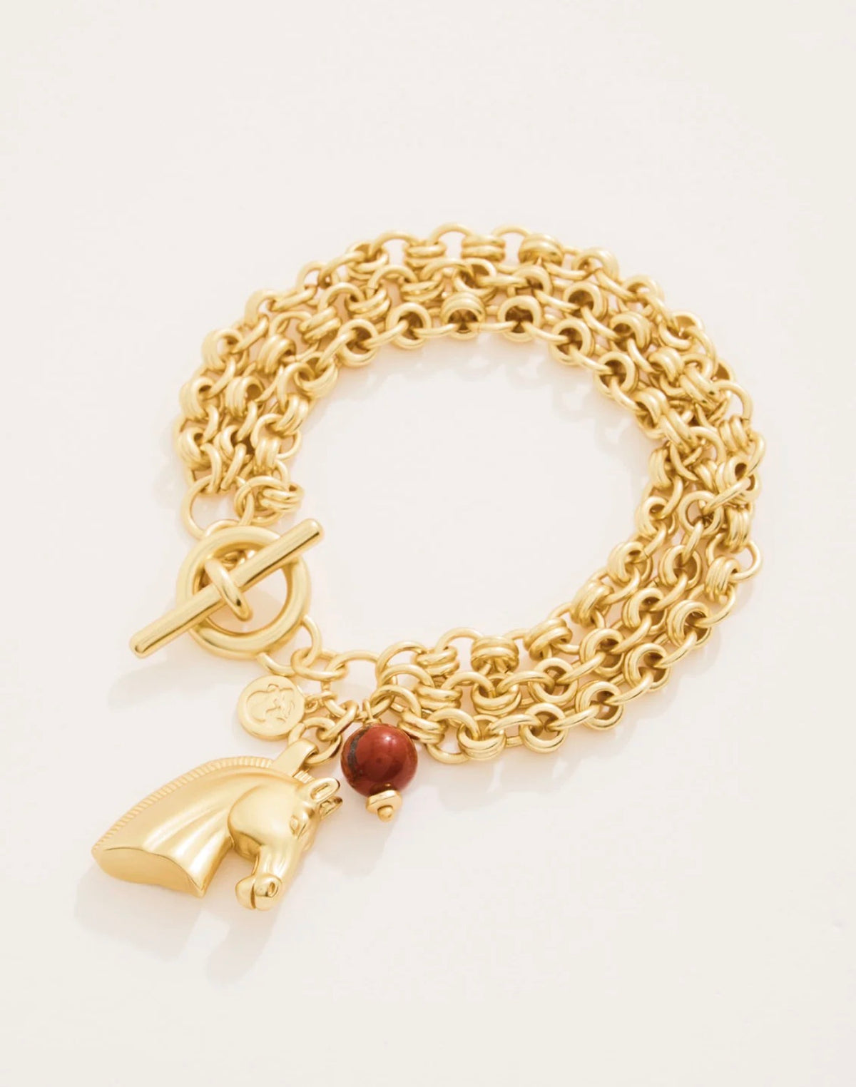 Spartina 449 Trixie Toggle Bracelet-Gold