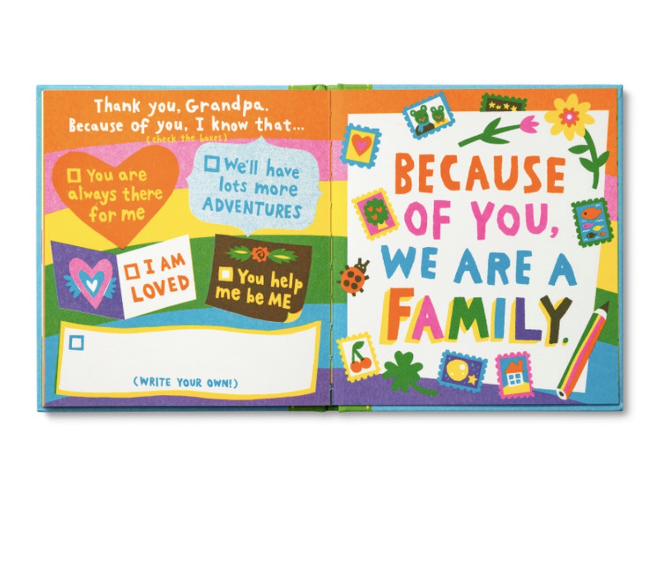 “Grandpa, I Made You a Book” Book