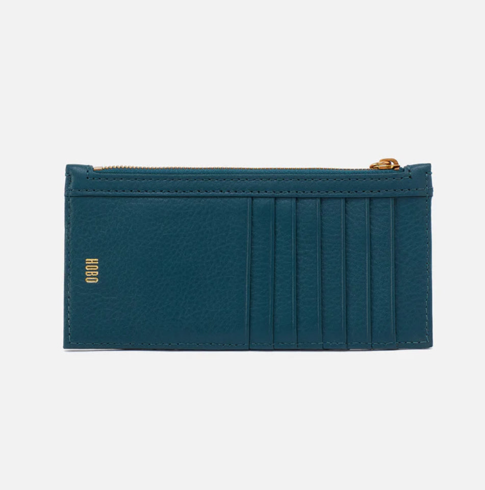 Hobo Bags “Carte” Card Case -Midnight Teal