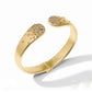 Julie Vos “Stardust” Cuff- Gold/CZ