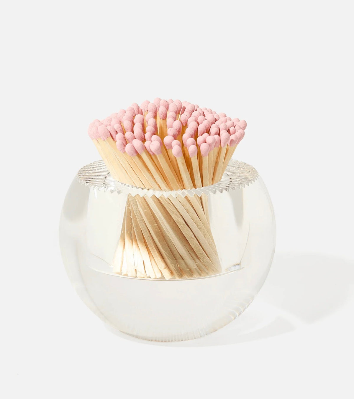 Tart Round Match Striker | Light Pink Matches