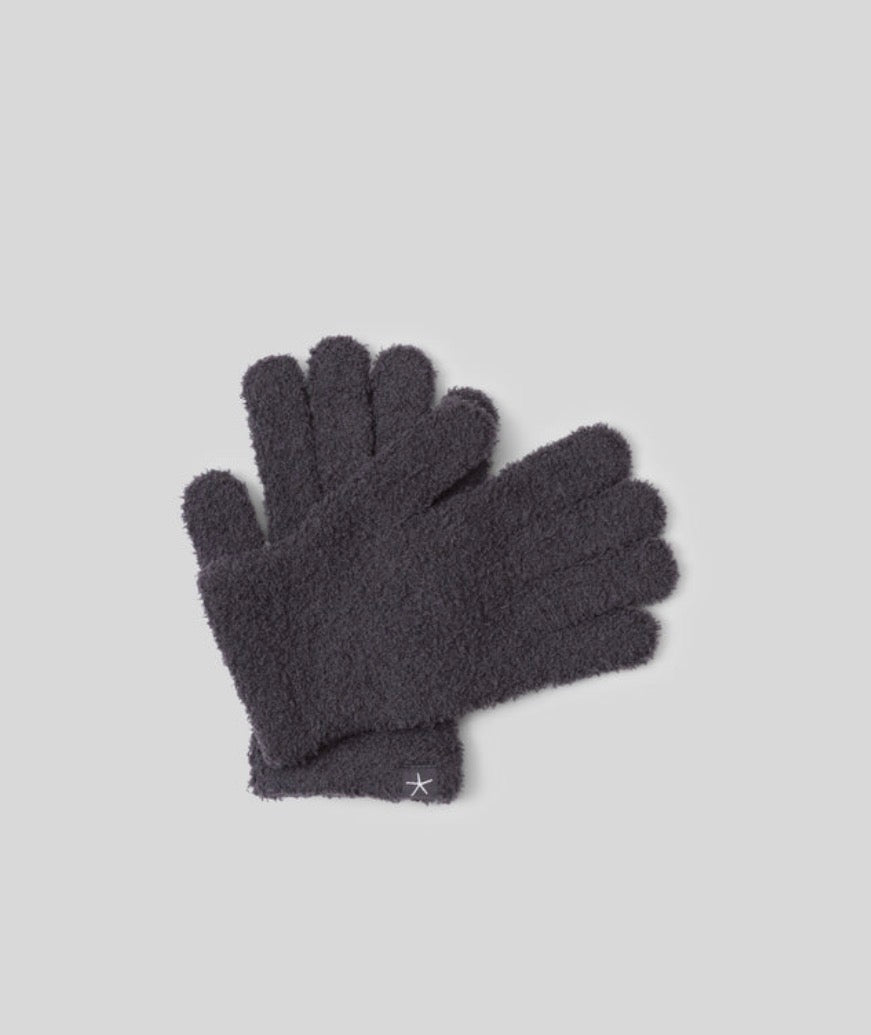 Barefoot Dreams CozyChic® Gloves-Carbon
