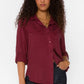 Velvet Heart "Talma" Top-Bordeaux