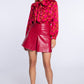 Elizabeth James "Brit" Bow Blouse-Rosebud
