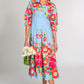 Elizabeth James "Carter" Dress-Poppy Patch Blueberry