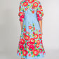 Elizabeth James "Carter" Dress-Poppy Patch Blueberry