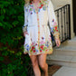 Elizabeth James "Tara" Dress-Butterfly Garden