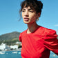 Nation LTD Eloise Top-Red Shoes