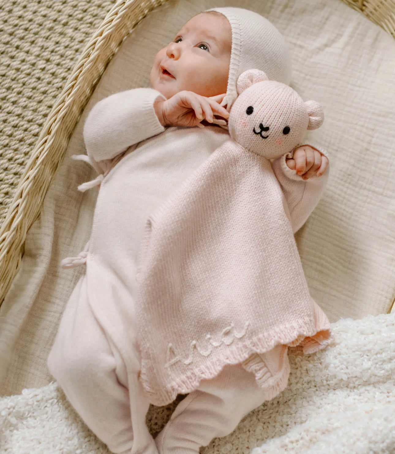 Cuddle + Kind “Baby Bear” Lovey-Blush