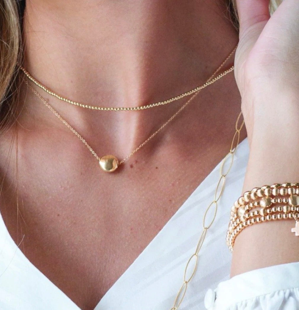 Enewton 15" Choker Classic Gold 2mm Bead