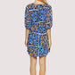 Lost + Wander “Sorrento Romance” Mini Dress - Blue Floral Multi