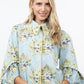 Ivy Jane "Spring Bounty" Blouse-Blue