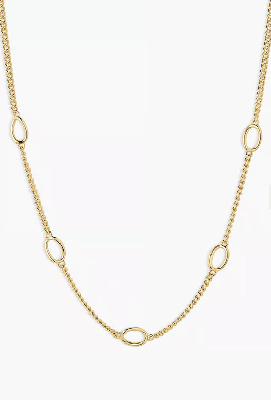 Gorjana Wilder Link Necklace-Gold