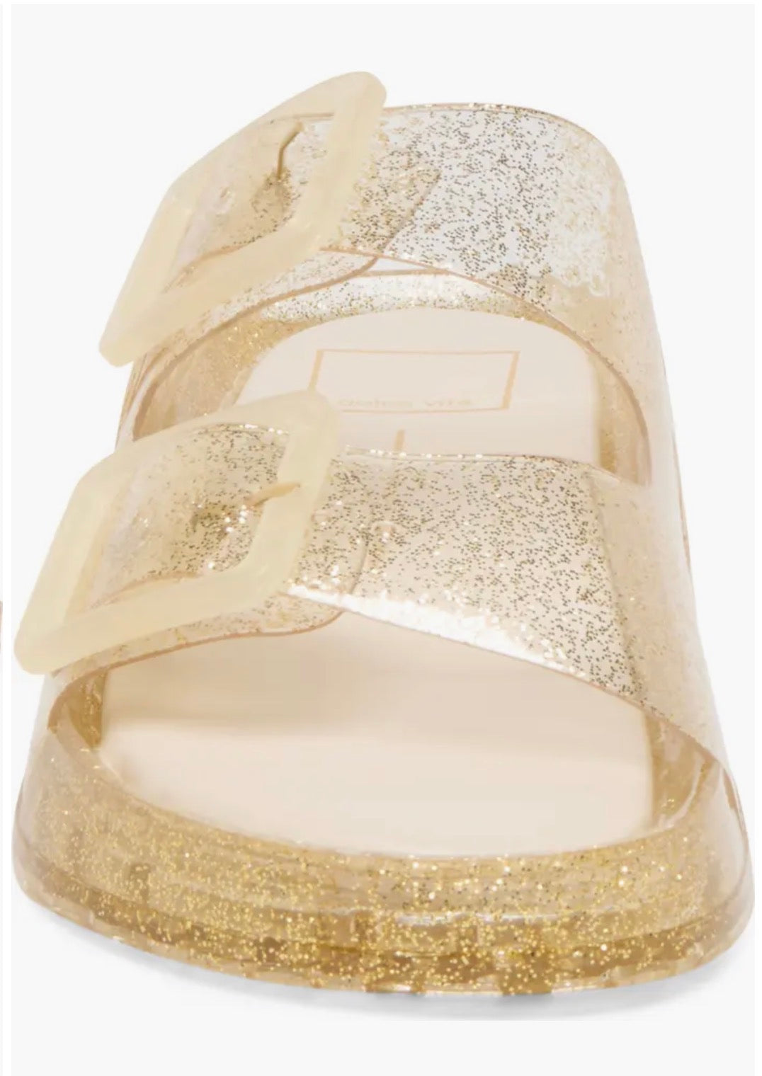 Dolce Vita "Julio" Vinyl Sandal-Gold