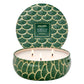 Voluspa 3 Wick Tin Candle-Noble Fir Garland