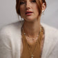 Melinda Maria “Perfect Pearl” Infinity Necklace-Gold