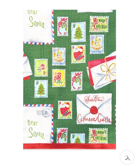 Keva "Special Delivery" Double-Sided Tea Towel