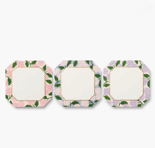 Rifle Paper Co. "Pink Hydrangea" Mini Notepads (Set of 3)