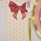 Sophistiplate “Pink Bows” Guest Towel