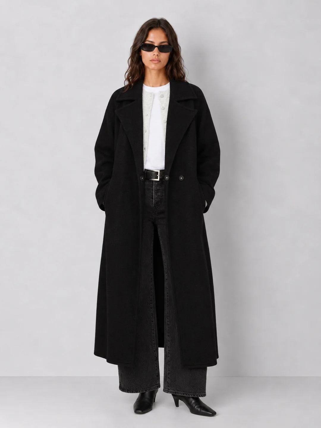 Z Supply Crosby Cocoon Coat-Black