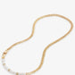 Melinda Maria “Julian Loves Pearl” 5mm Necklace-Gold