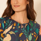 Bila 77 "Hidden Oaks" Dress-Navy Meadowbrook