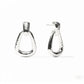 Julie Vos “Sahara” Demi Doorknocker Earring -Silver