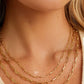 Gorjana Parker Necklace 20"-Gold