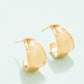 Spartina 449 SP Hawser Hoop Earrings-Gold