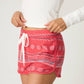 PJ Salvage "Snowflake Kisses" PJ Short- Red