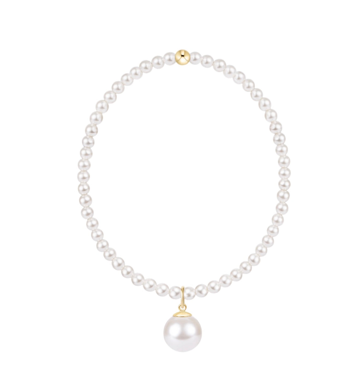 Enewton "Classic Pearl" 3mm Bracelet-Classic Pearl 10mm Charm
