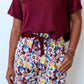 Saturday Silks “Texas A&M” Sleep Shortie