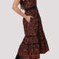 Lost + Wander “Lady of Siena” Dress - Brown Floral
