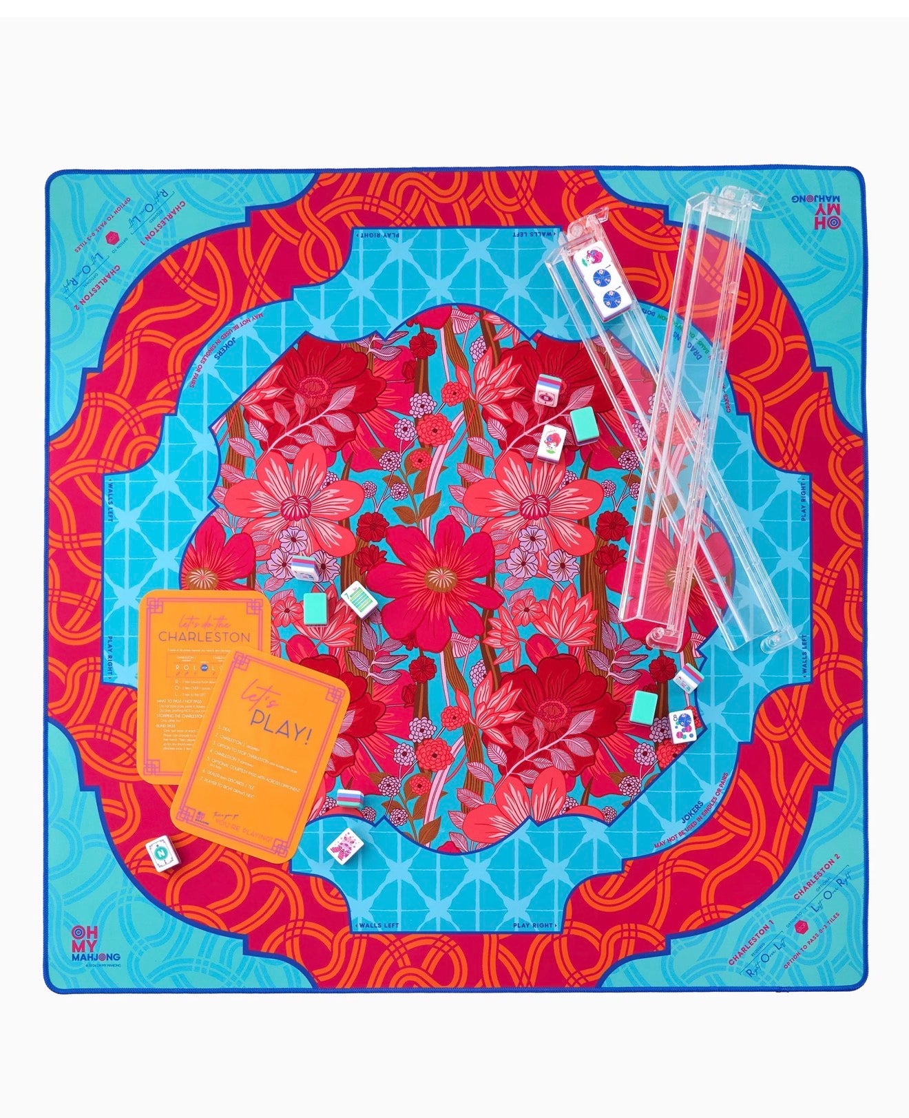 Oh My Mahjong “Delilah” Mat in Tube