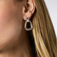Julie Vos “Sahara” Demi Doorknocker Earring -Silver