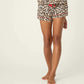 PJ Salvage "Holiday Dreams" Leopard Print Short