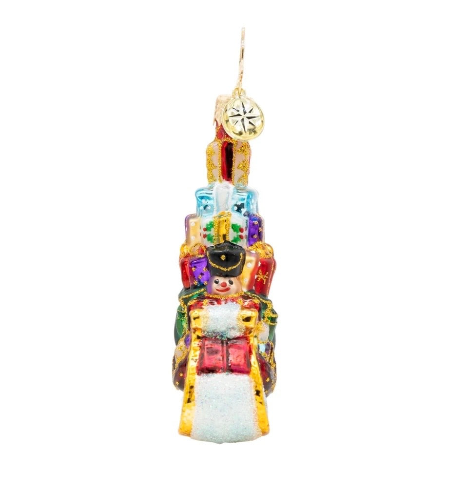 Christopher Radko Ornament-Sleighful of Surprises Gem