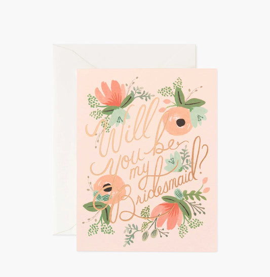 Rifle Paper Co. "Will You Be My Bridesmaid?" Card