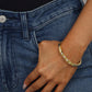 Melinda Maria “Ashley” Hinge Cuff-Gold/White