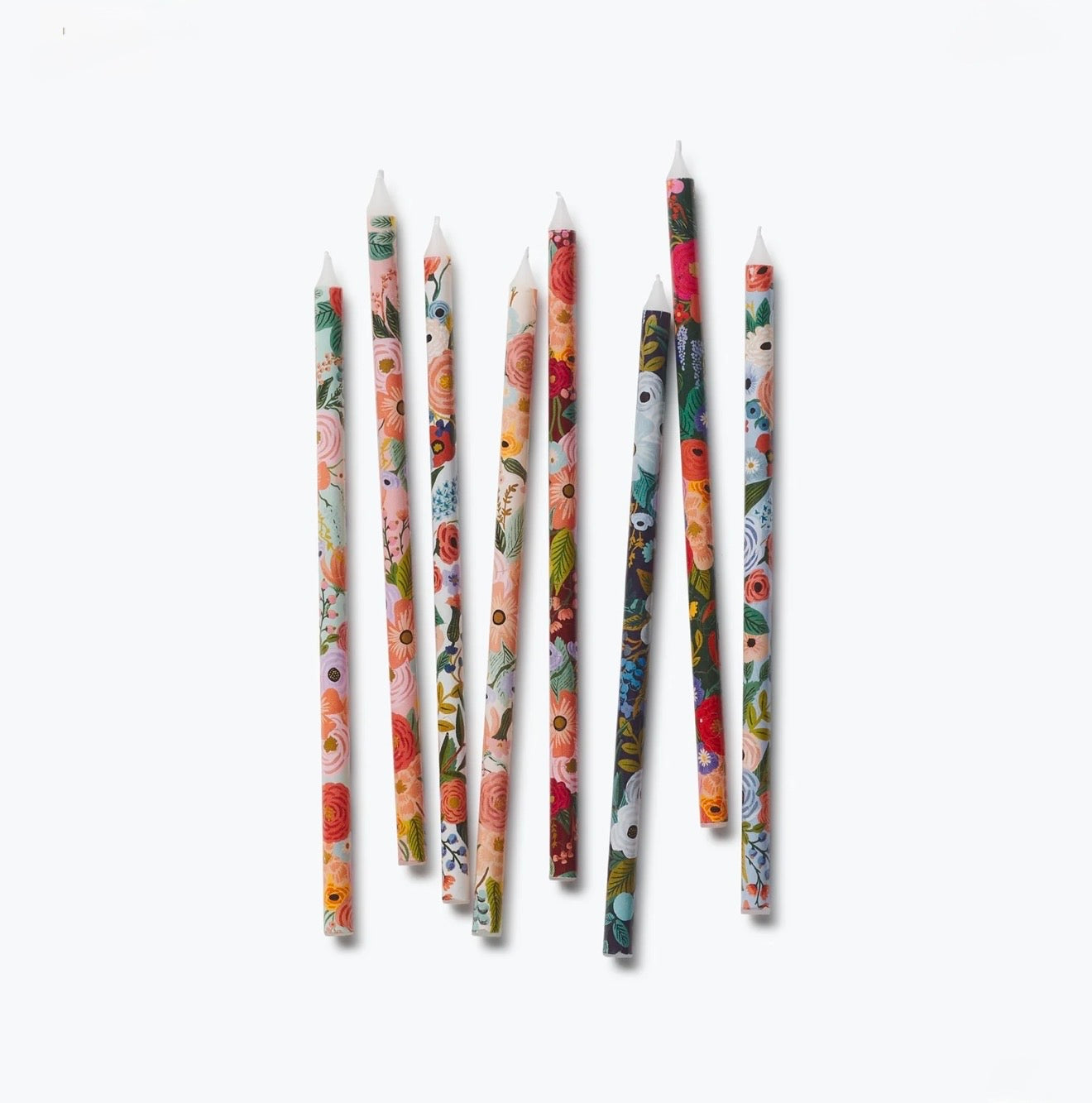 Rifle Paper Co. "Garden Party" Birthday Candles (Set of 16)