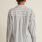 Z Supply Perfect Line Striped Top-White