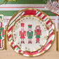 Sophistiplate Wavy Salad Plate-Nutcracker Christmas
