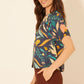 Bila 77 "Claire" Top-Navy Meadowbrook