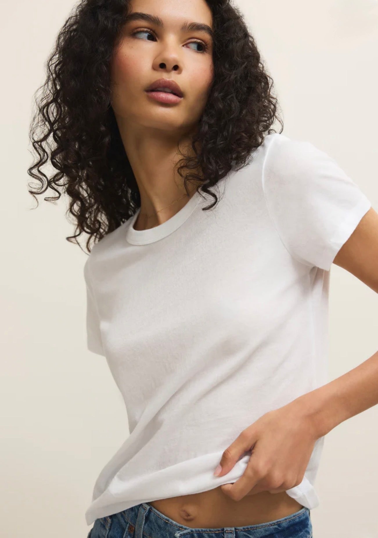 Z Supply June Tee Shirt- White