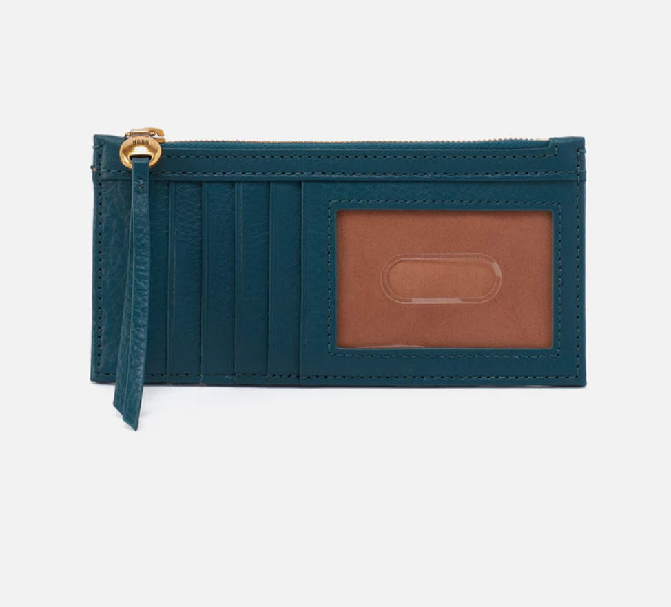 Hobo Bags “Carte” Card Case -Midnight Teal