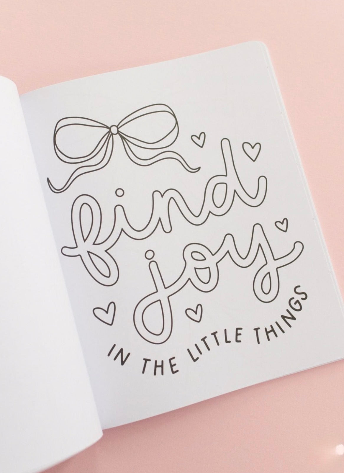 Pippi Post "Bows & Blooms" Coloring Book