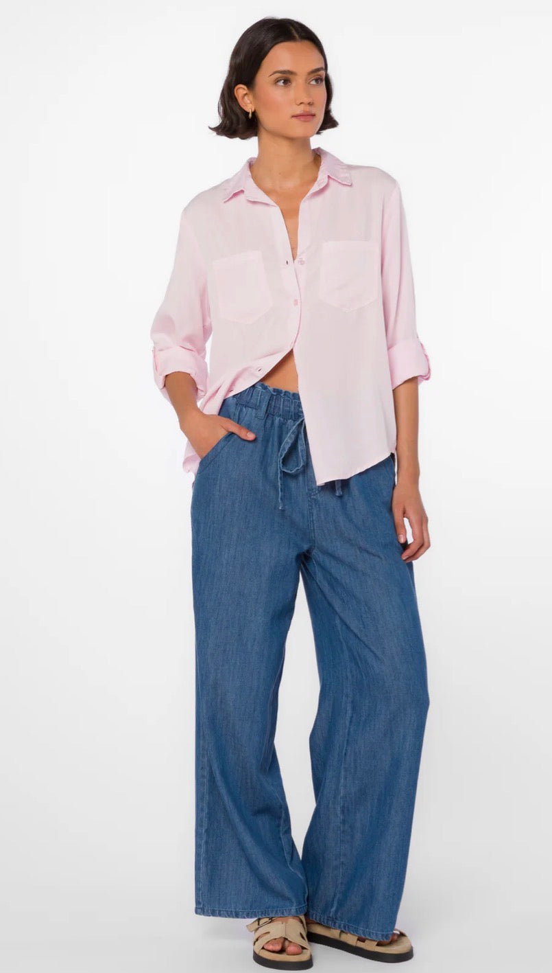 Velvet Heart “Sirena” Top - Frosty Pink