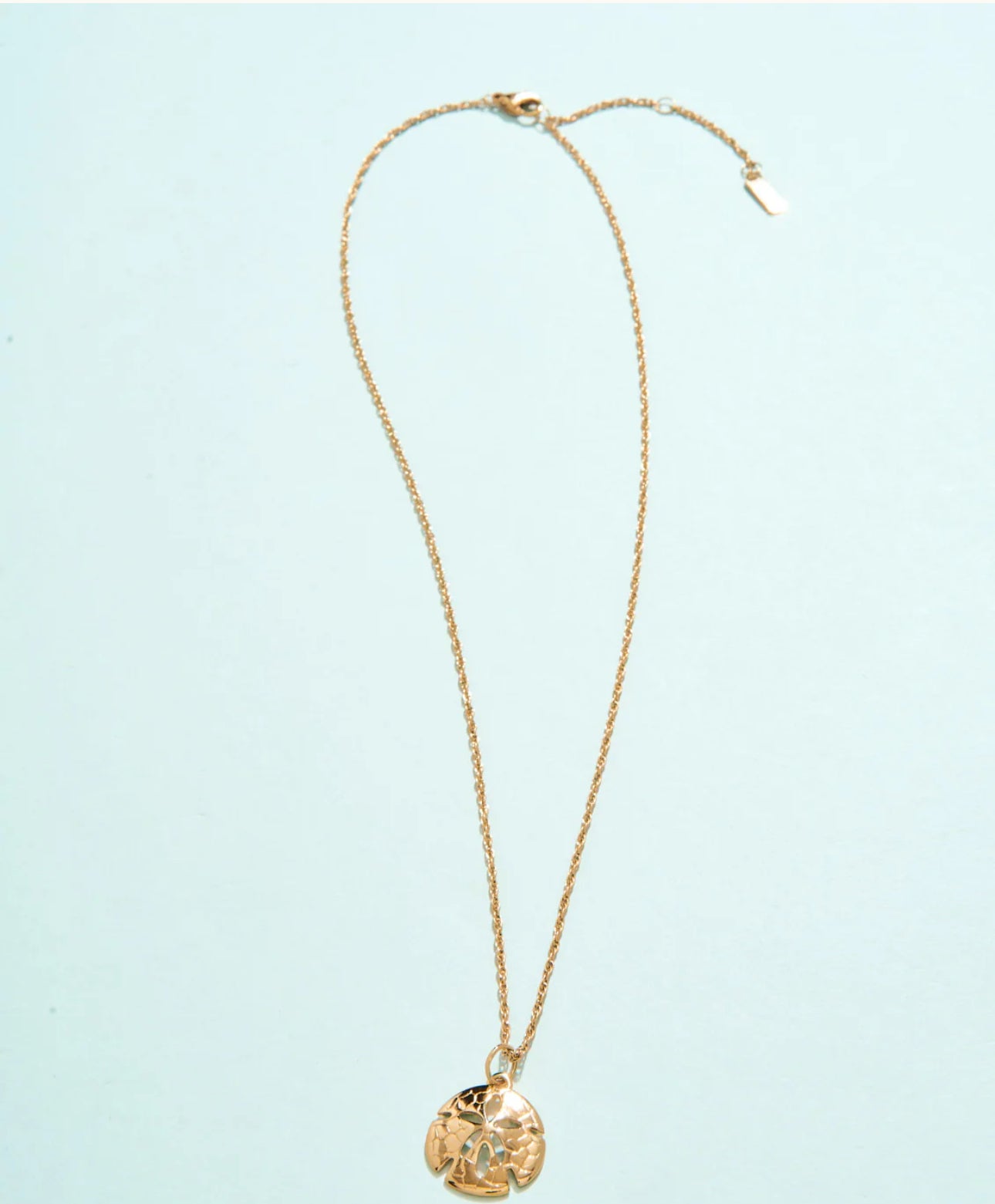 Spartina 449 SP Sand Dollar Necklace 18"-Sand Dollar