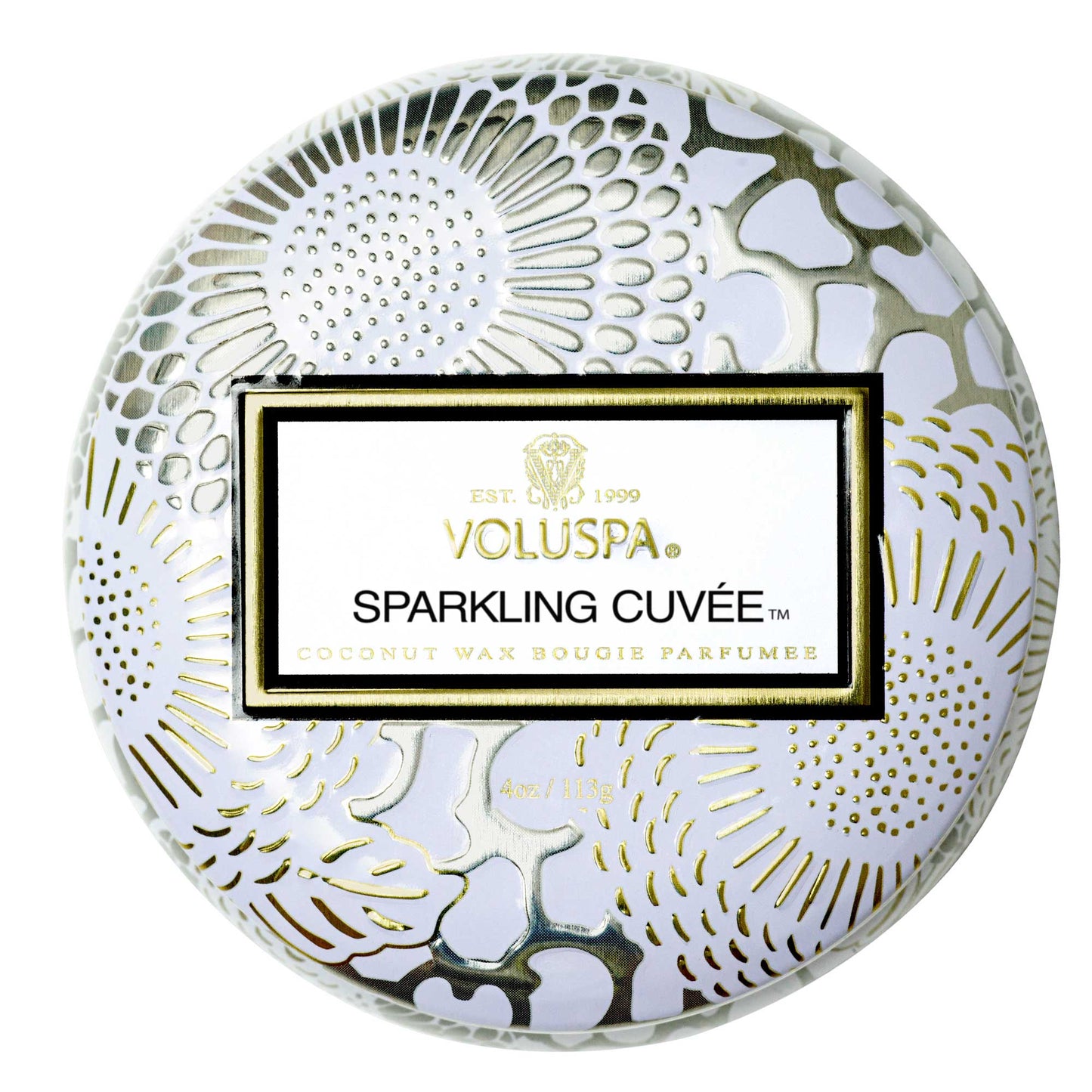 Voluspa Mini Tin Candle- Sparkling Cuvée